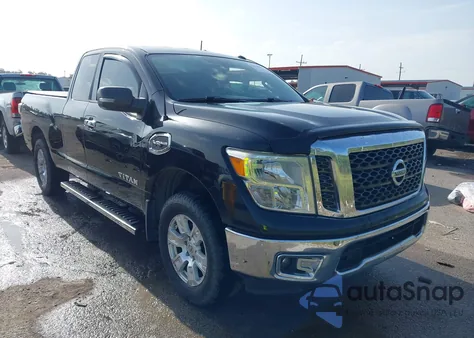 2017 Nissan Titan Sv from USA, damaged, VIN 1N6AA1CK3HN557663